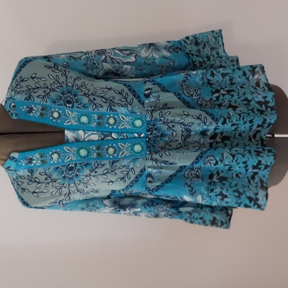 Soft Surroudings Boho tunic - Picture 1 of 10